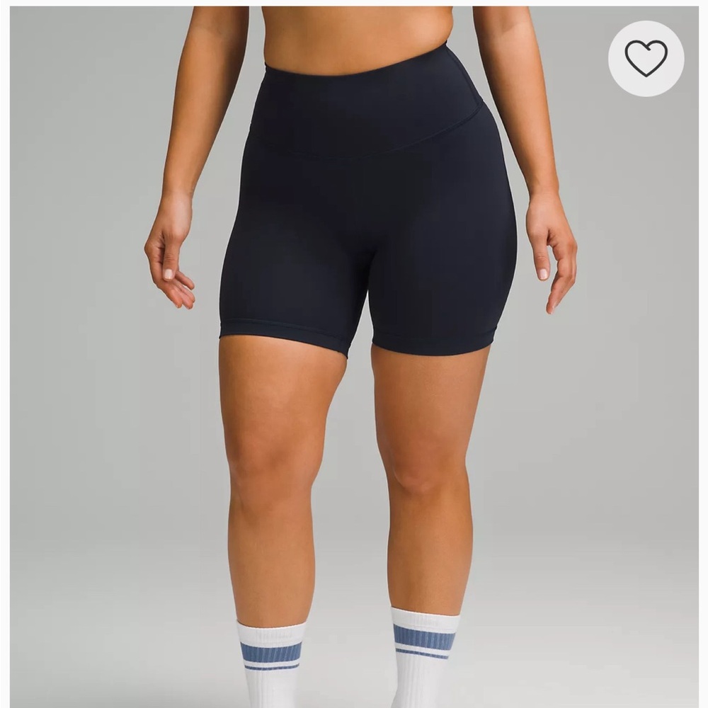 Lululemon Navy Biker Shorts Size 6